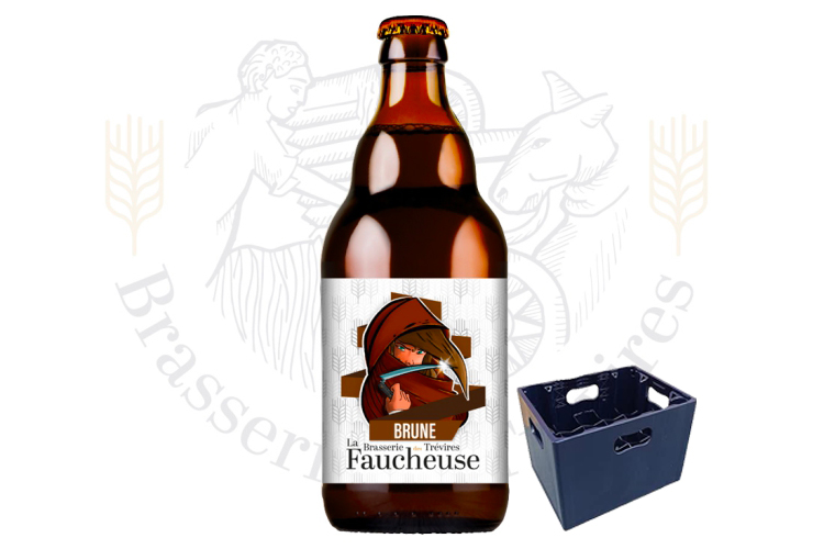 Casier 24 Bières - La Faucheuse Brune